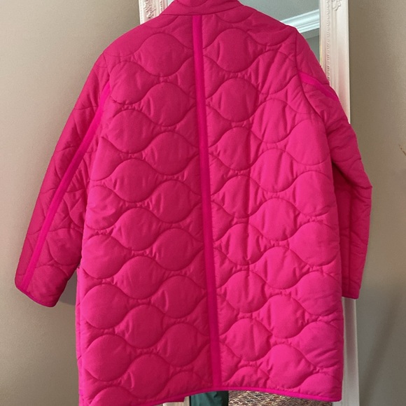 Like new !!!! J crew pink puffer - Picture 7 of 8